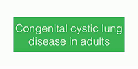 Congenital Cystic Lung Disease in Adults