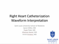 Right Heart Catheterization Waveform Interpretation
